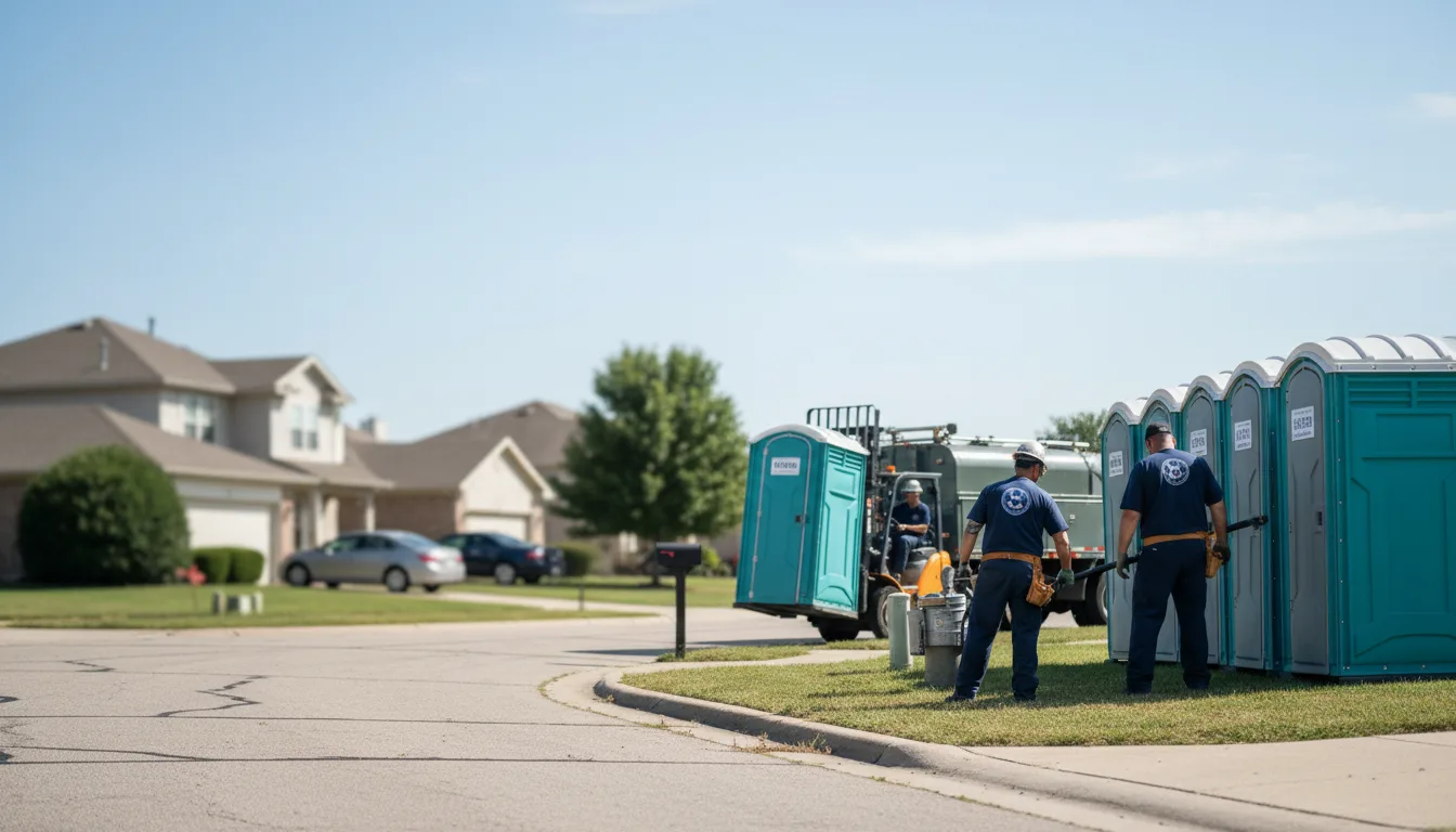 Porta Potty Rental in Cloverdale, OH near me